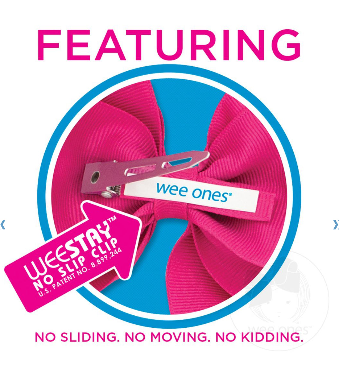 Small Classic Grosgrain Bows