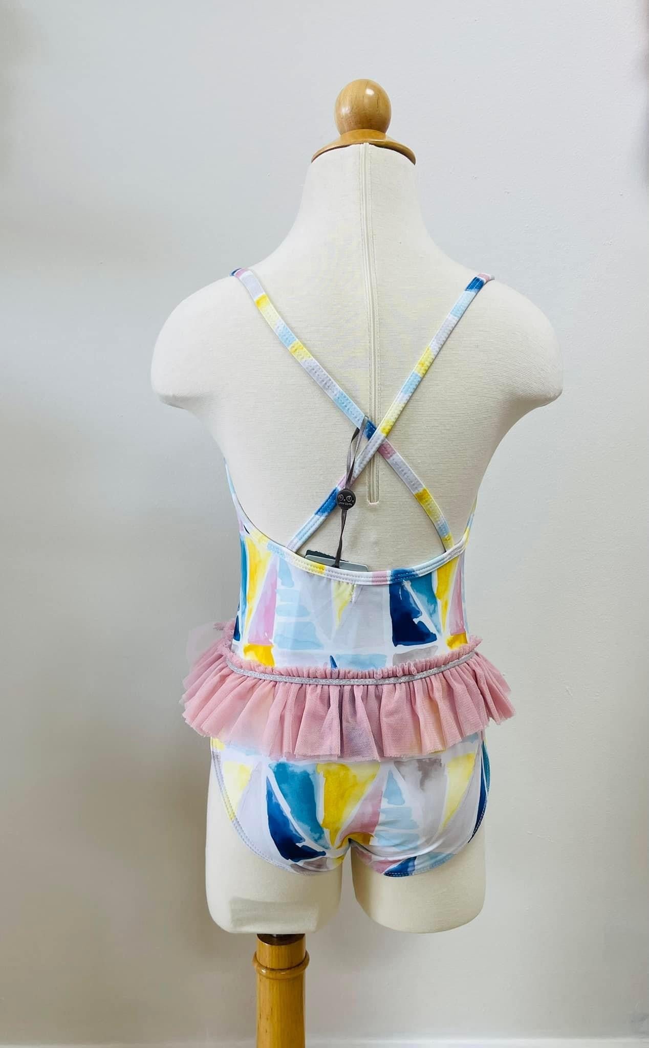 M. Abstract Stamp Swimsuit