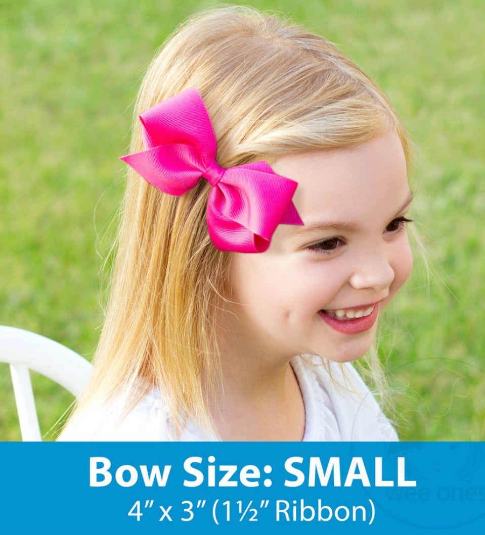 Small Classic Grosgrain Bows
