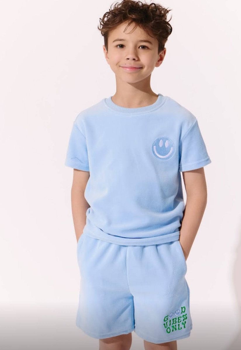 Good Vibes Only Shorts Set