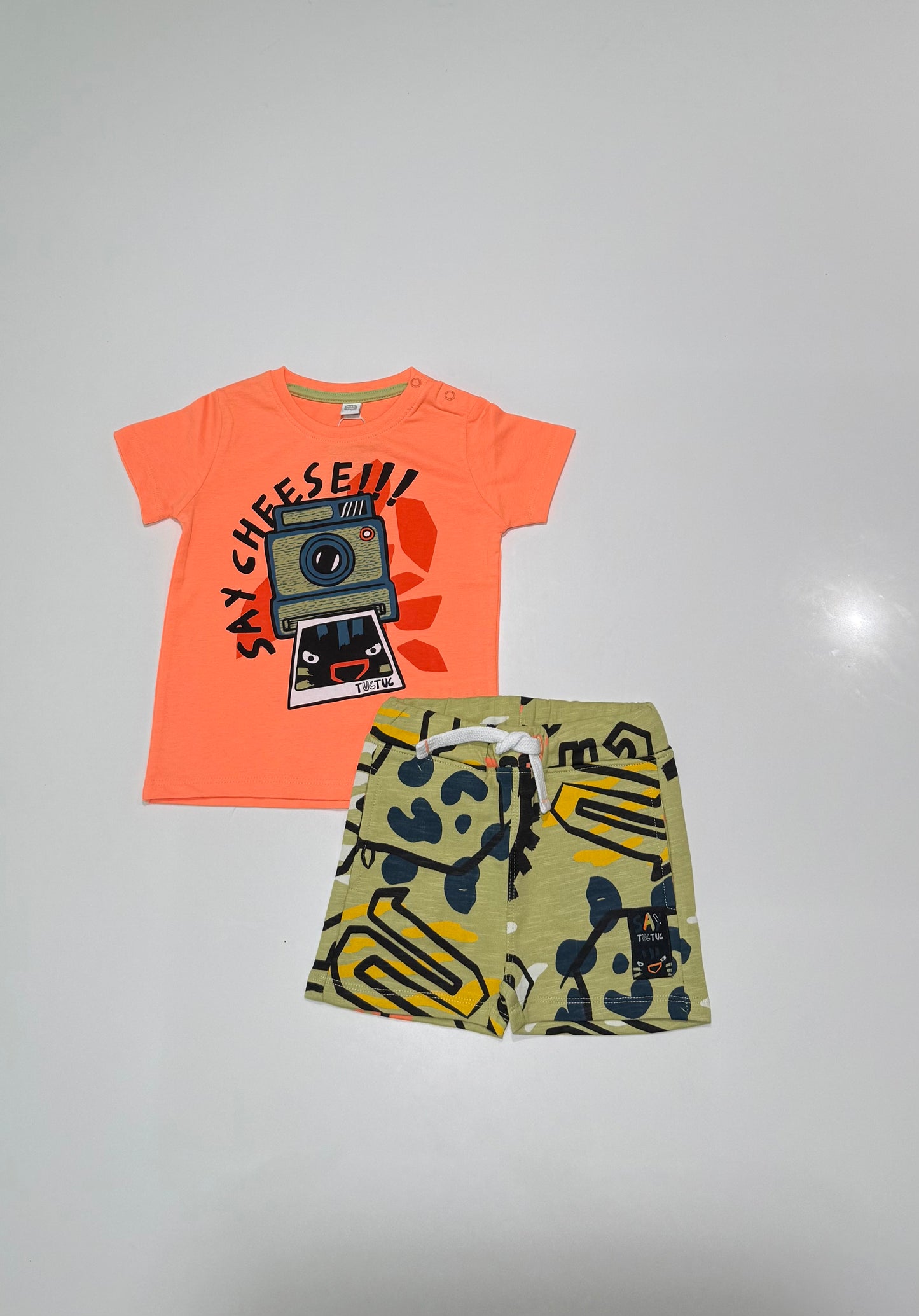 Say Cheese Shorts Set