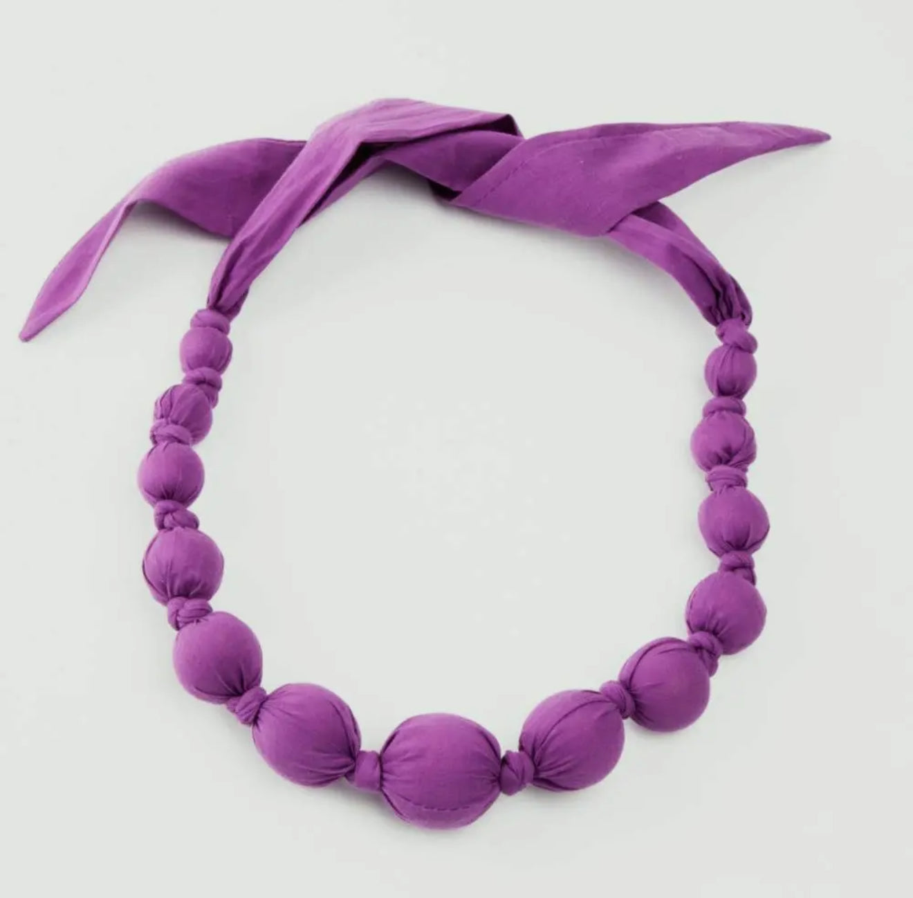 Loveable Fabric Beaded Necklaces