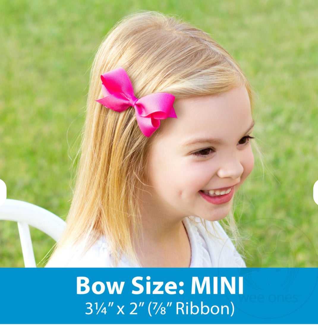 Mini Classic Grosgrain Bow