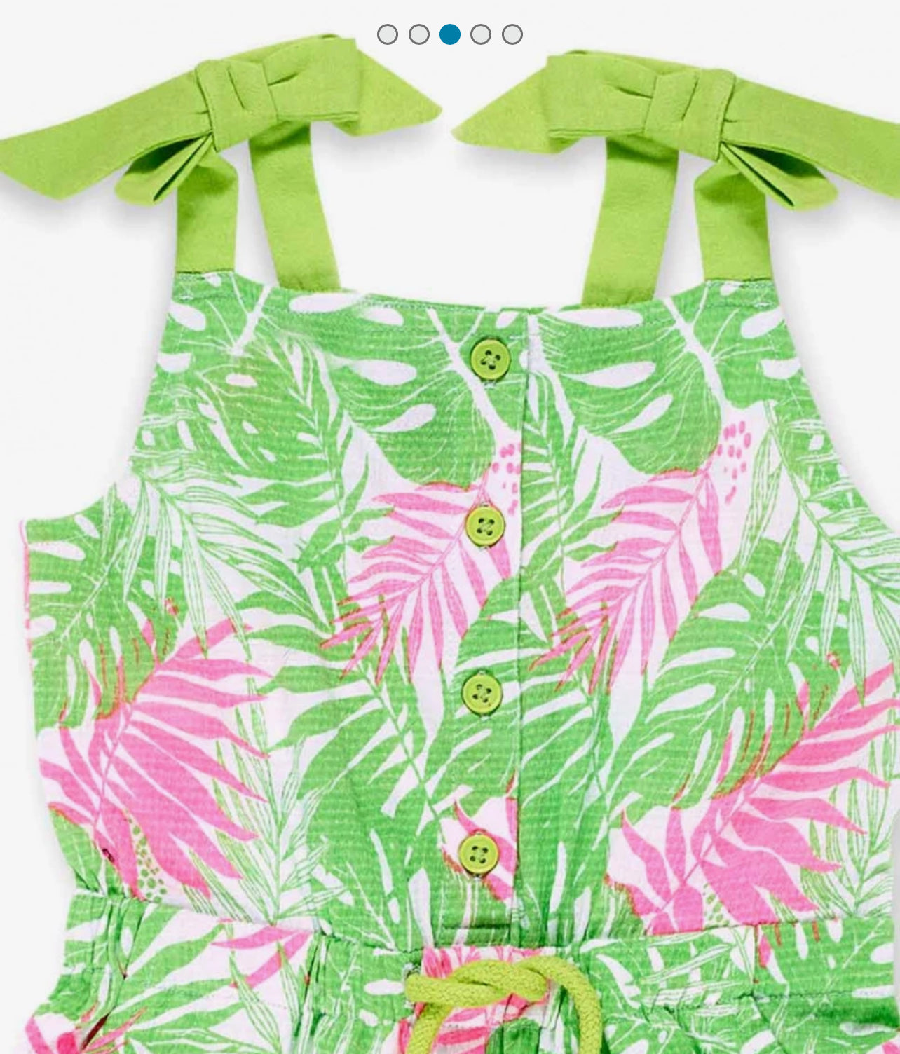 Neon Jungle Girl Jumpsuit