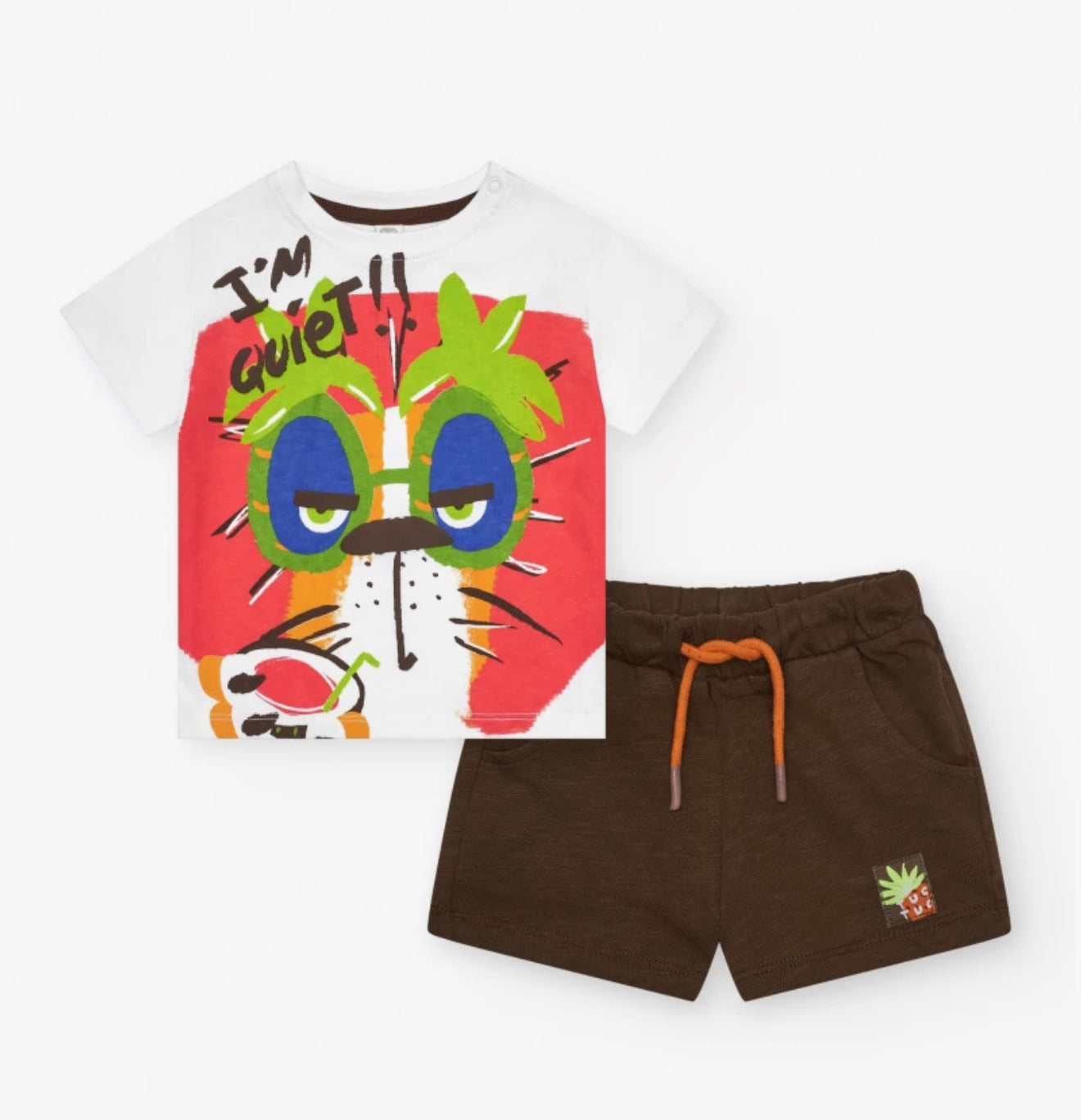 I’m Quiet Shorts Set