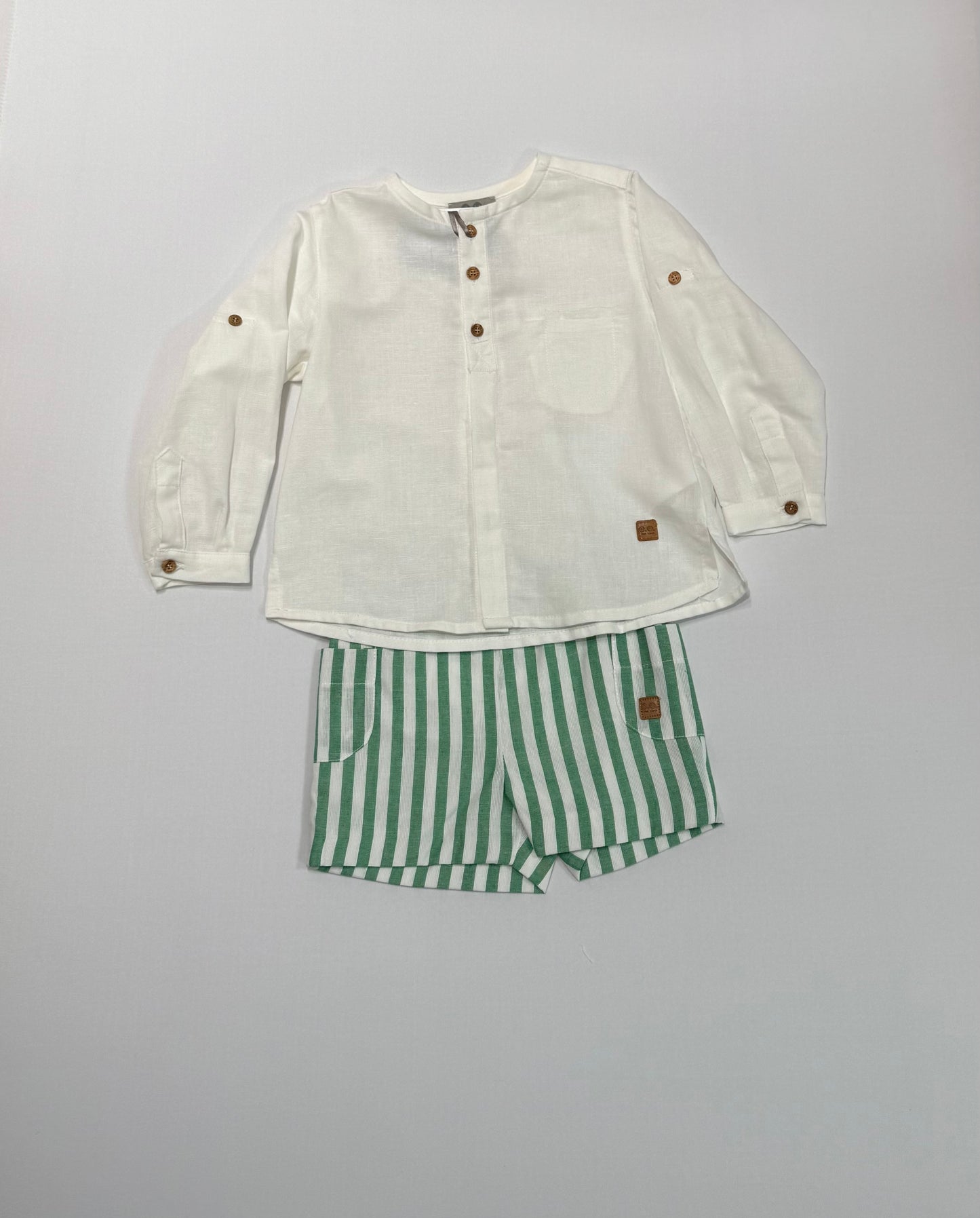 Esmerald Boy Short Set