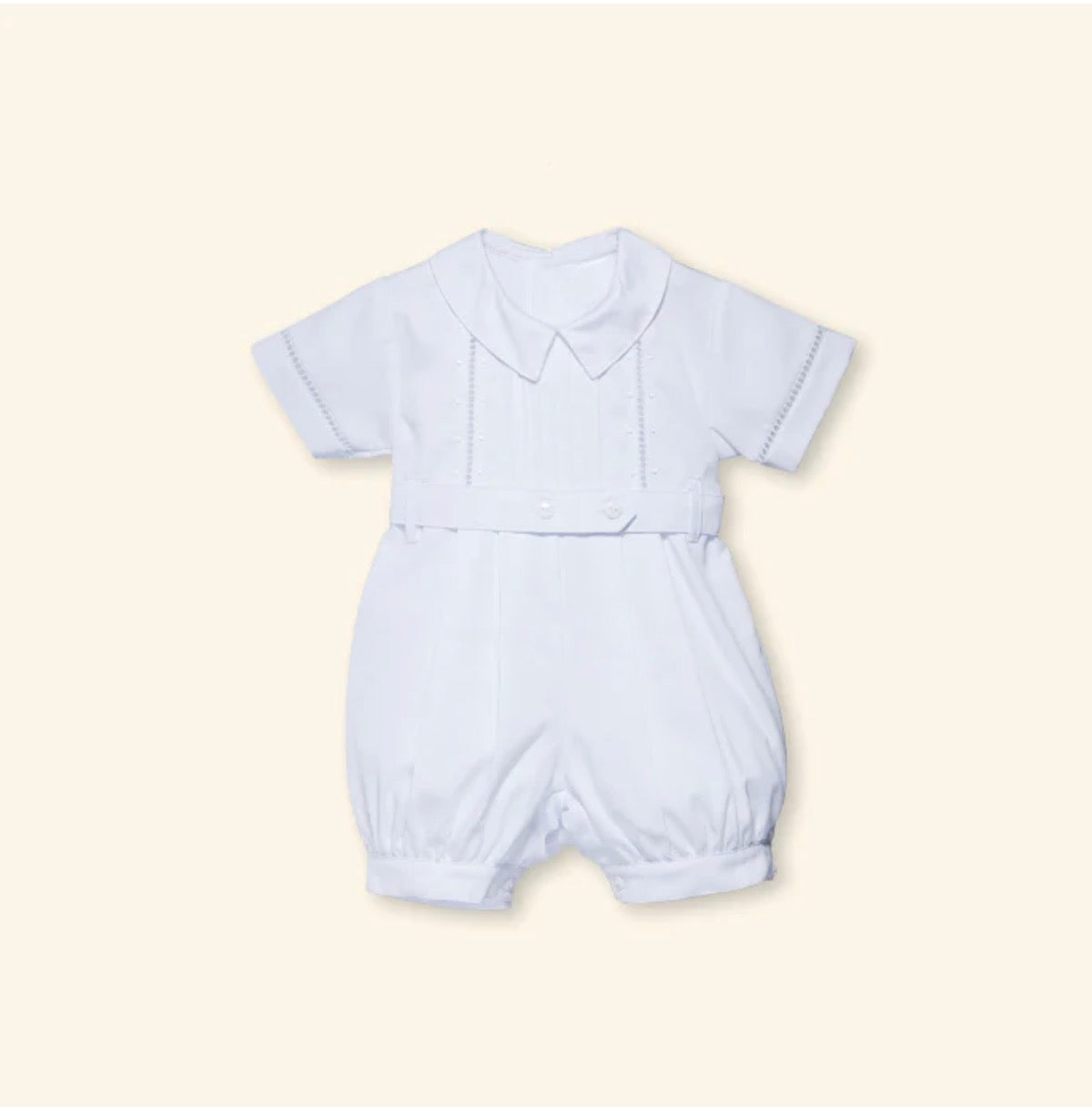 MIGUEL WHITE ROMPER