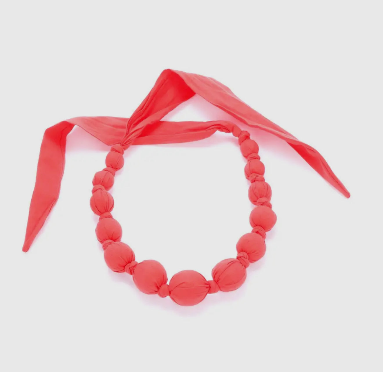 Loveable Fabric Beaded Necklaces