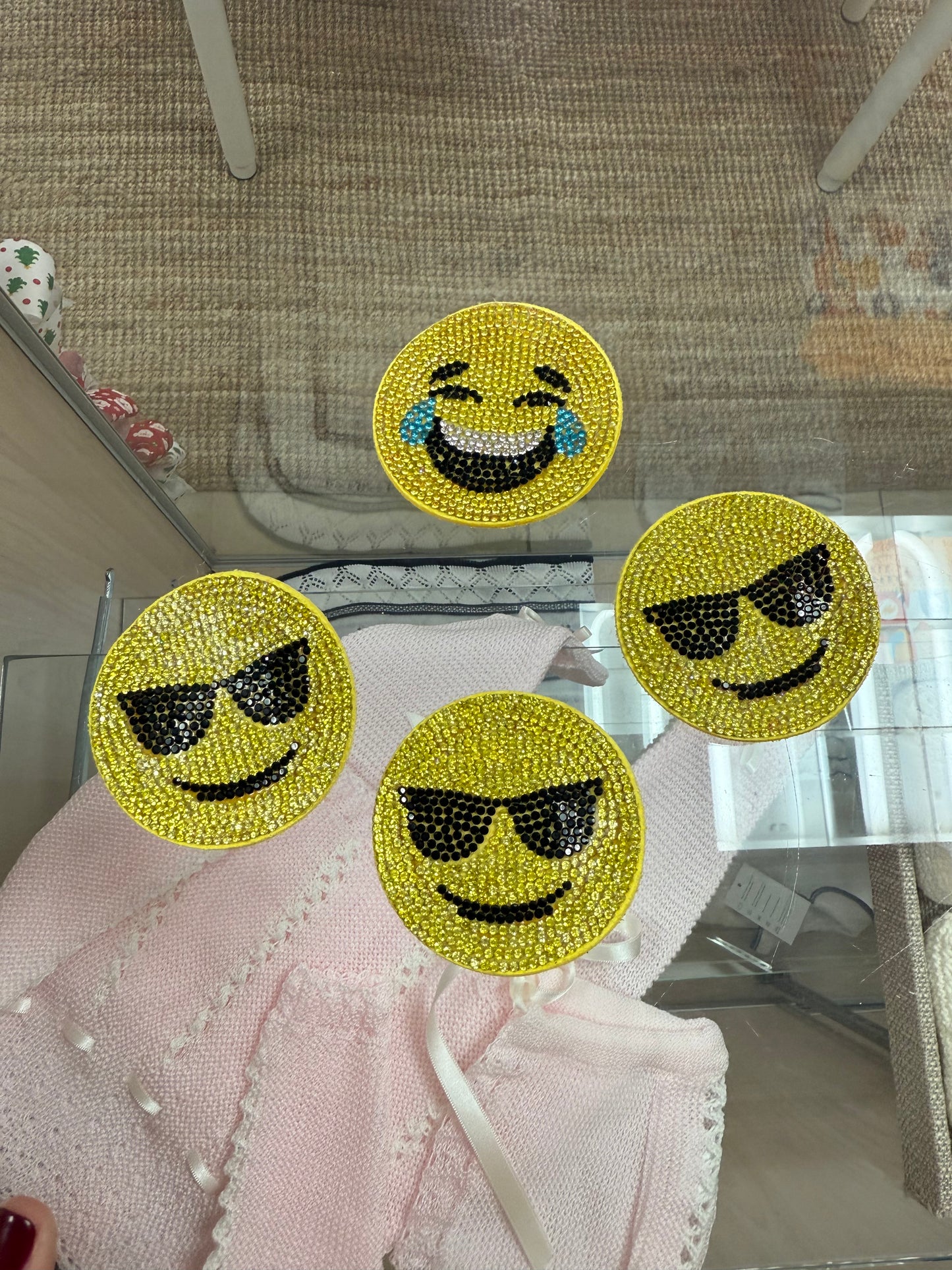 Emoji Hair Clips