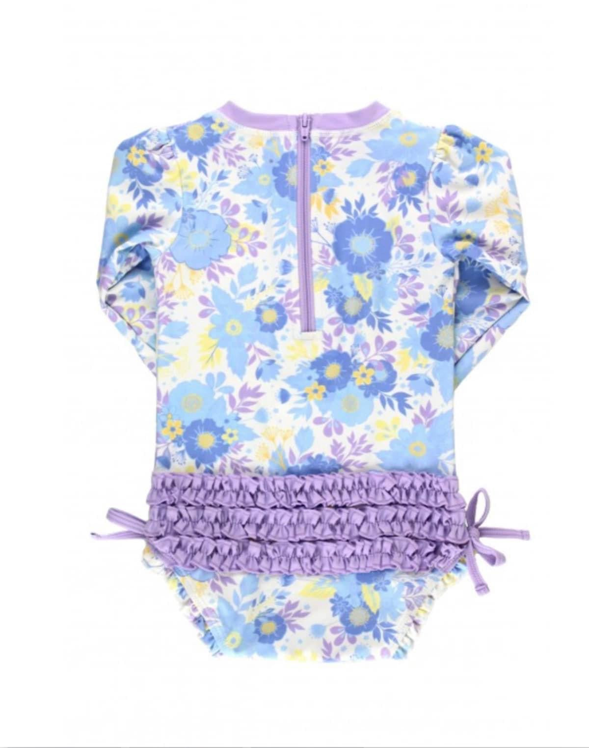 Pristine Long Sleeve Rashguard Swimsuit