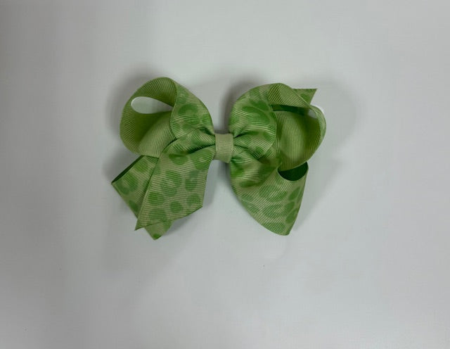 Animal Print Medium Bows