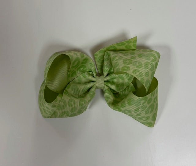 Animal Print King Bow