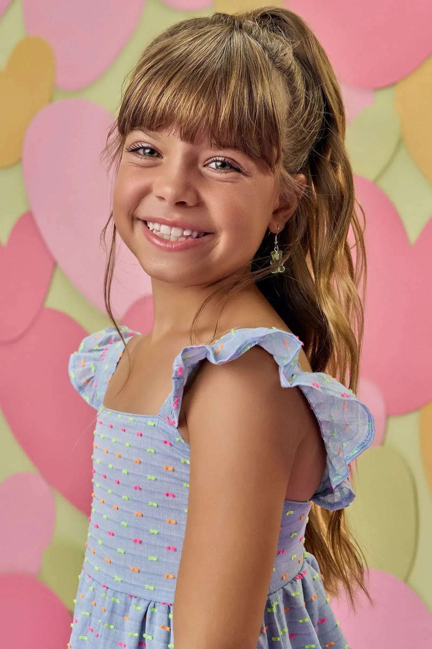 Macarena Neon Dots Dress