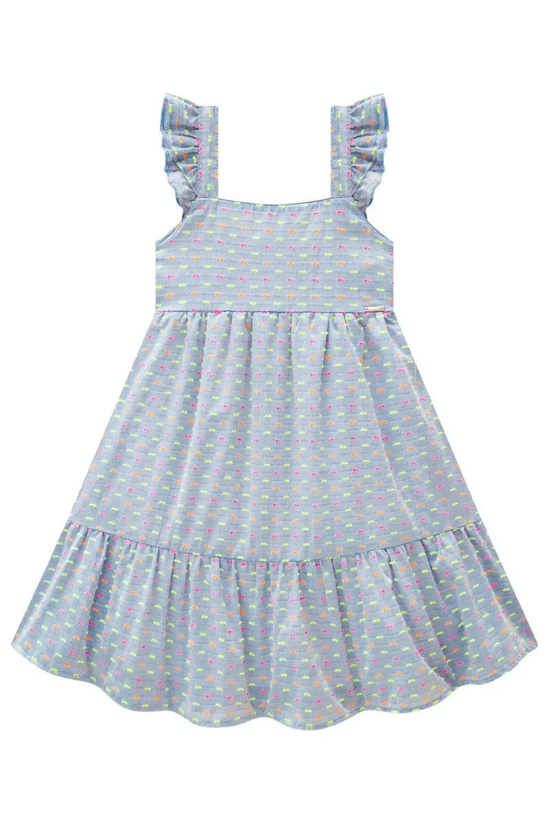 Macarena Neon Dots Dress