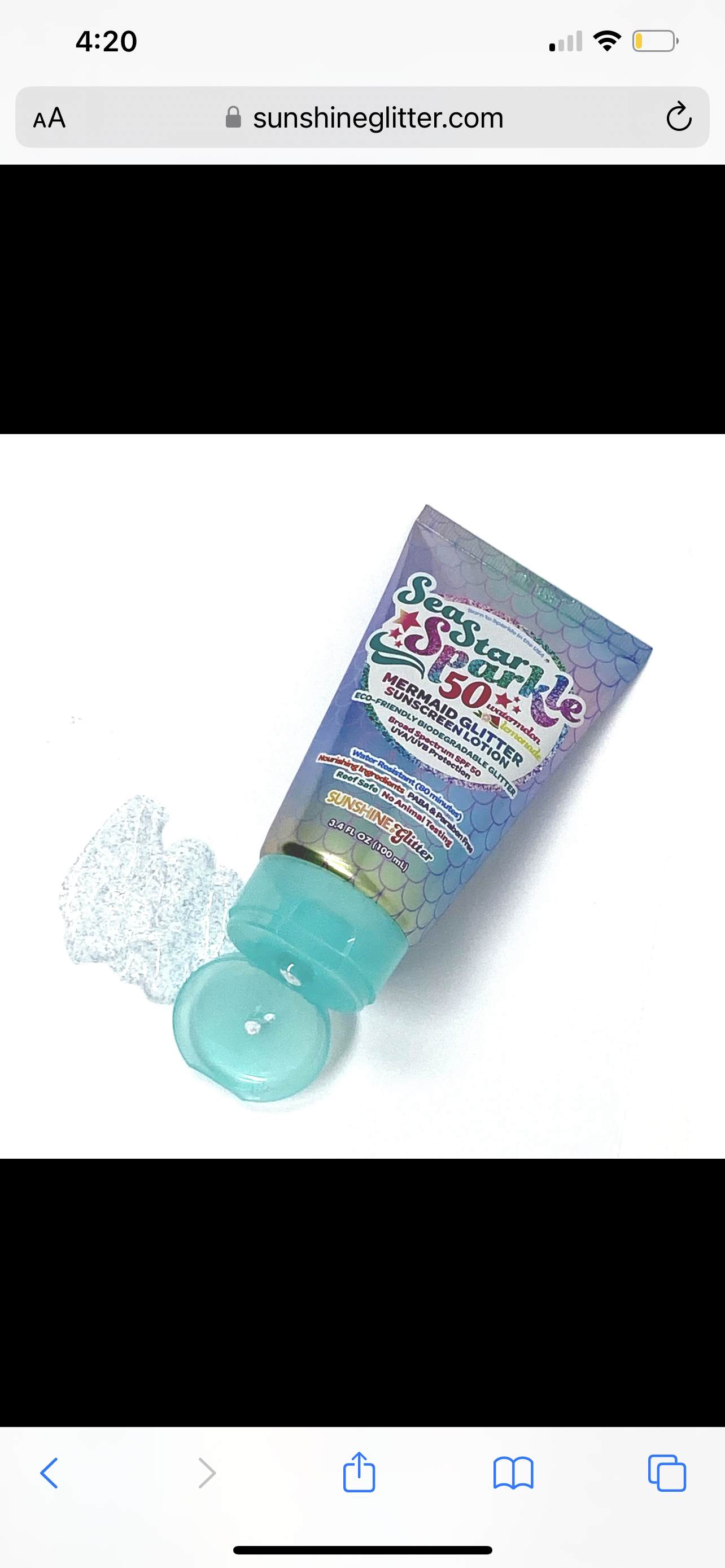 Sea Star Sparkle Mermaid Watermelon Lemonade SPF 50 Travel-Ready Gift Set