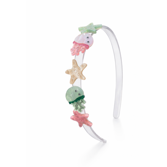 Jellyfish and Starfish Headband