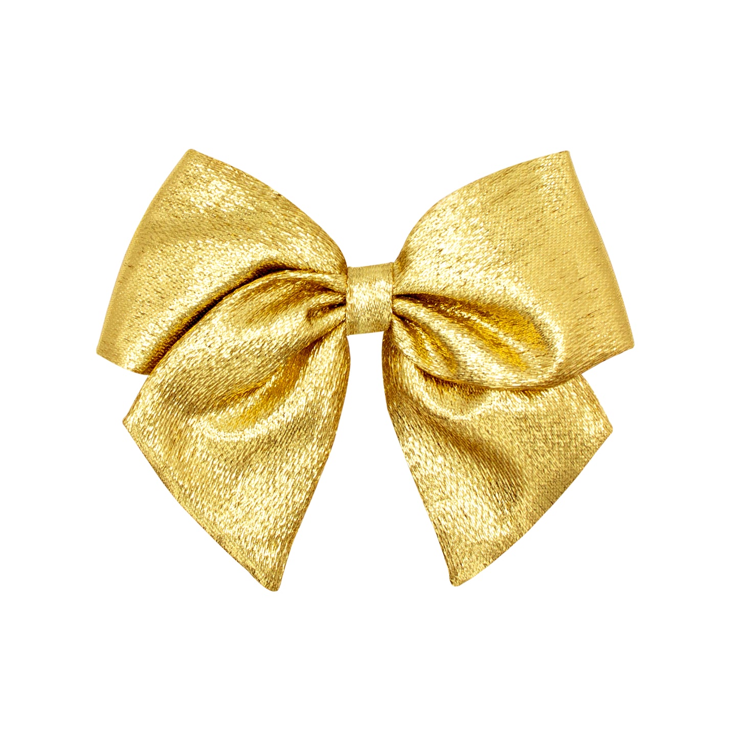 Metallic Lamé Bow