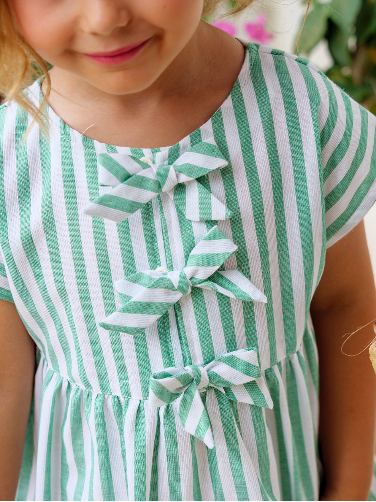 Esmerald Bow Dress