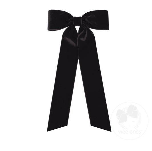 Black Velvet Bowtie