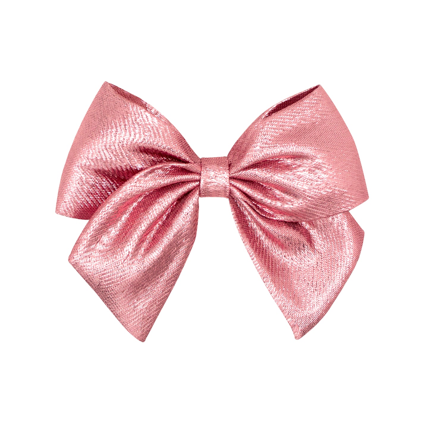 Metallic Lamé Bow