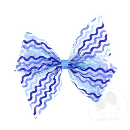 BlueWaves Medium WeeSplash Bow
