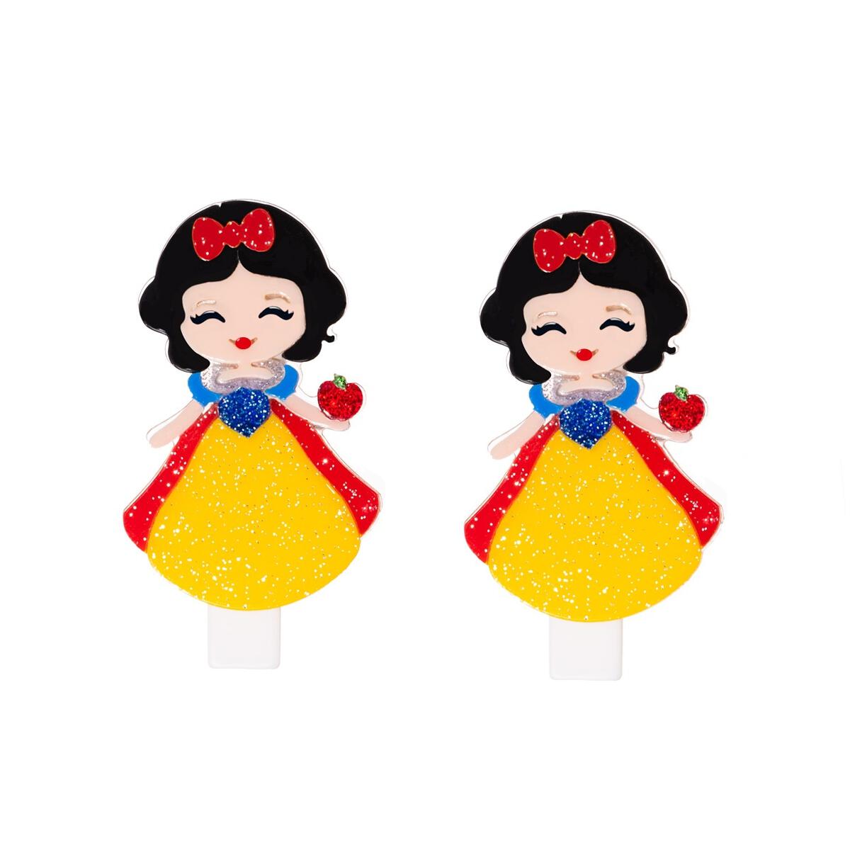 Snow White Hair Clips