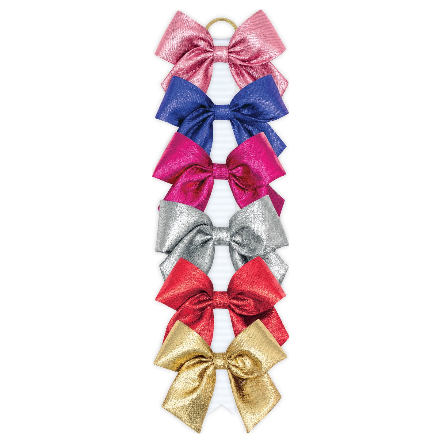 Metallic Lamé Bow