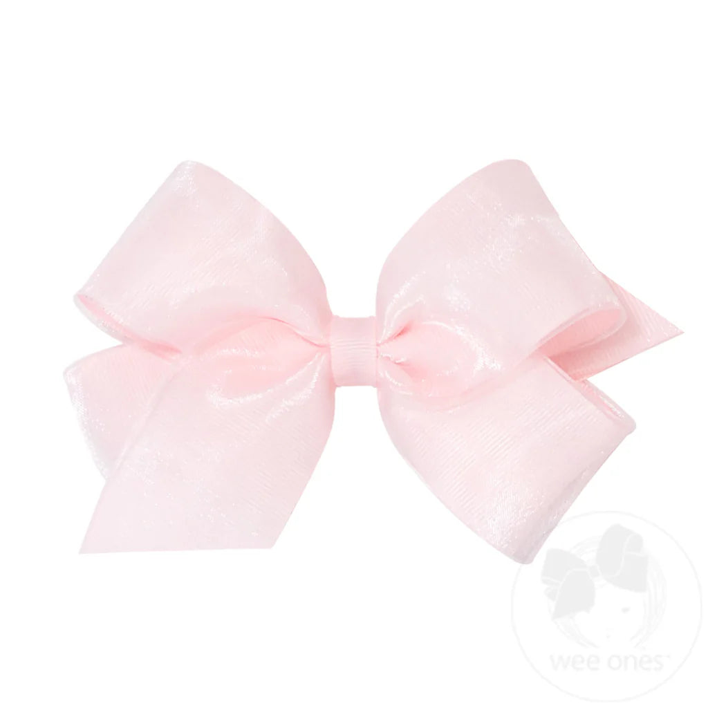 Organza Overlay King Bow