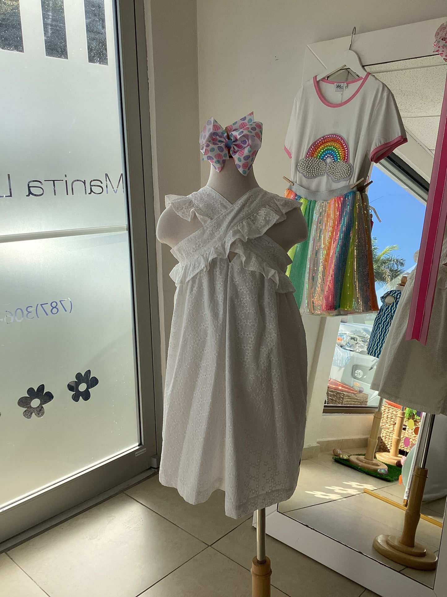 Vestido JV Eyelets