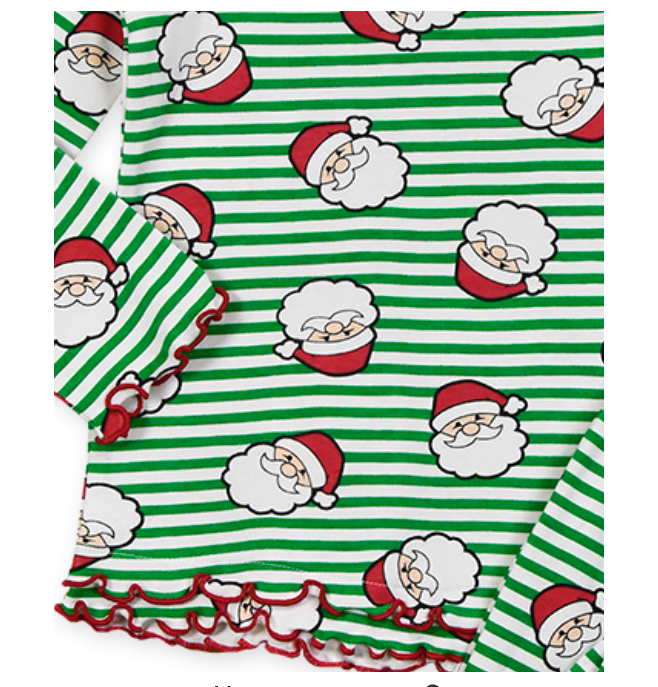 Santa Claus Girl Pajama