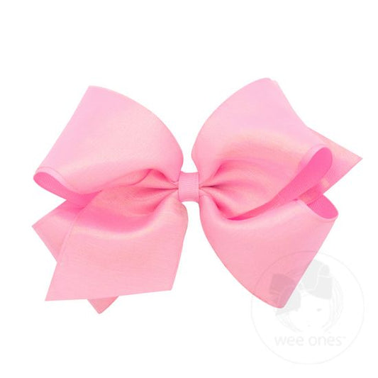 Organza Overlay Bows