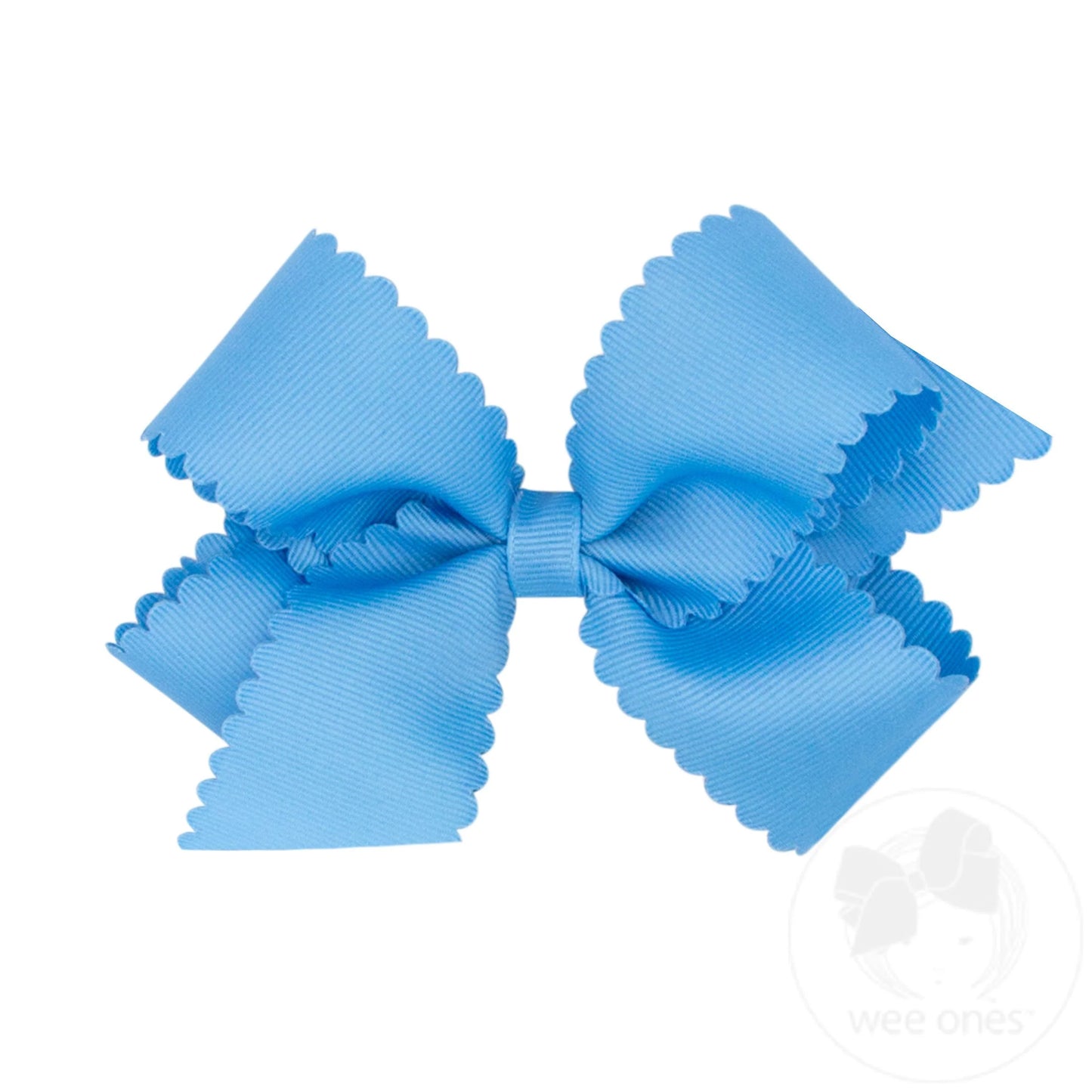 Scalloped Medium Bow