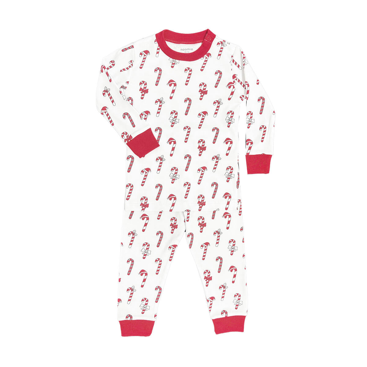 Two Piece Candy Cane Pajama