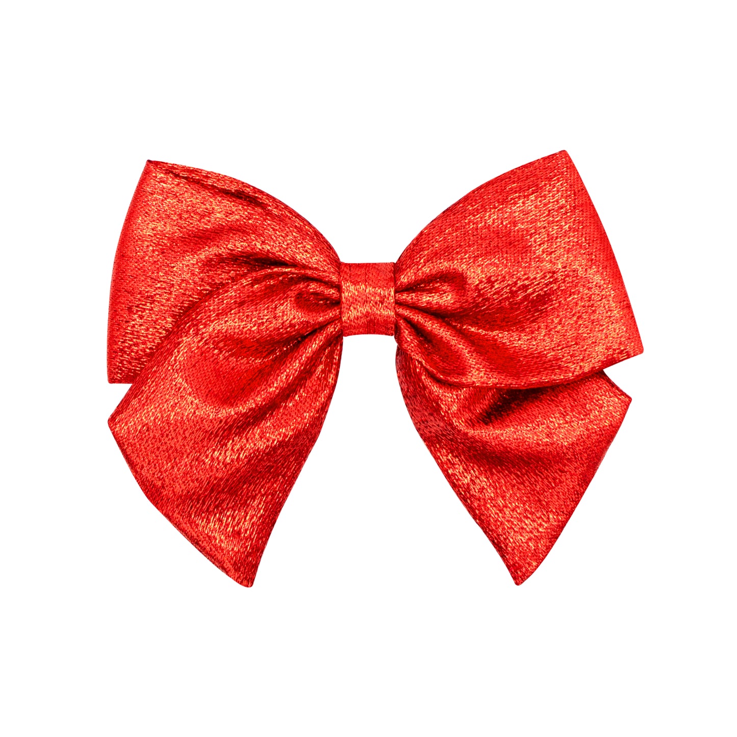 Metallic Lamé Bow