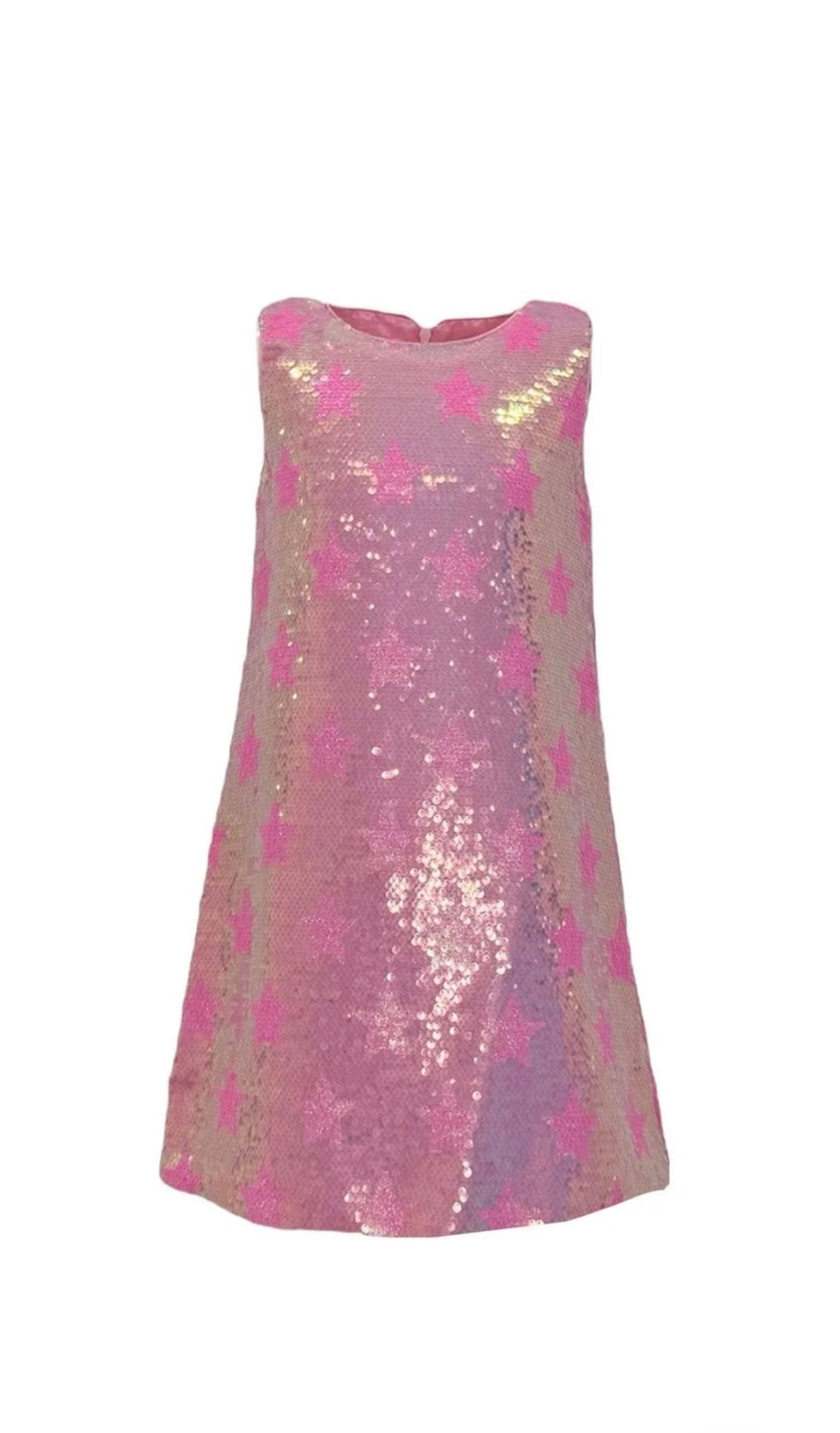 Pink Stars Sequin