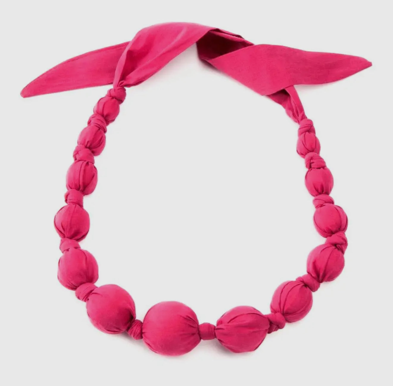 Loveable Fabric Beaded Necklaces