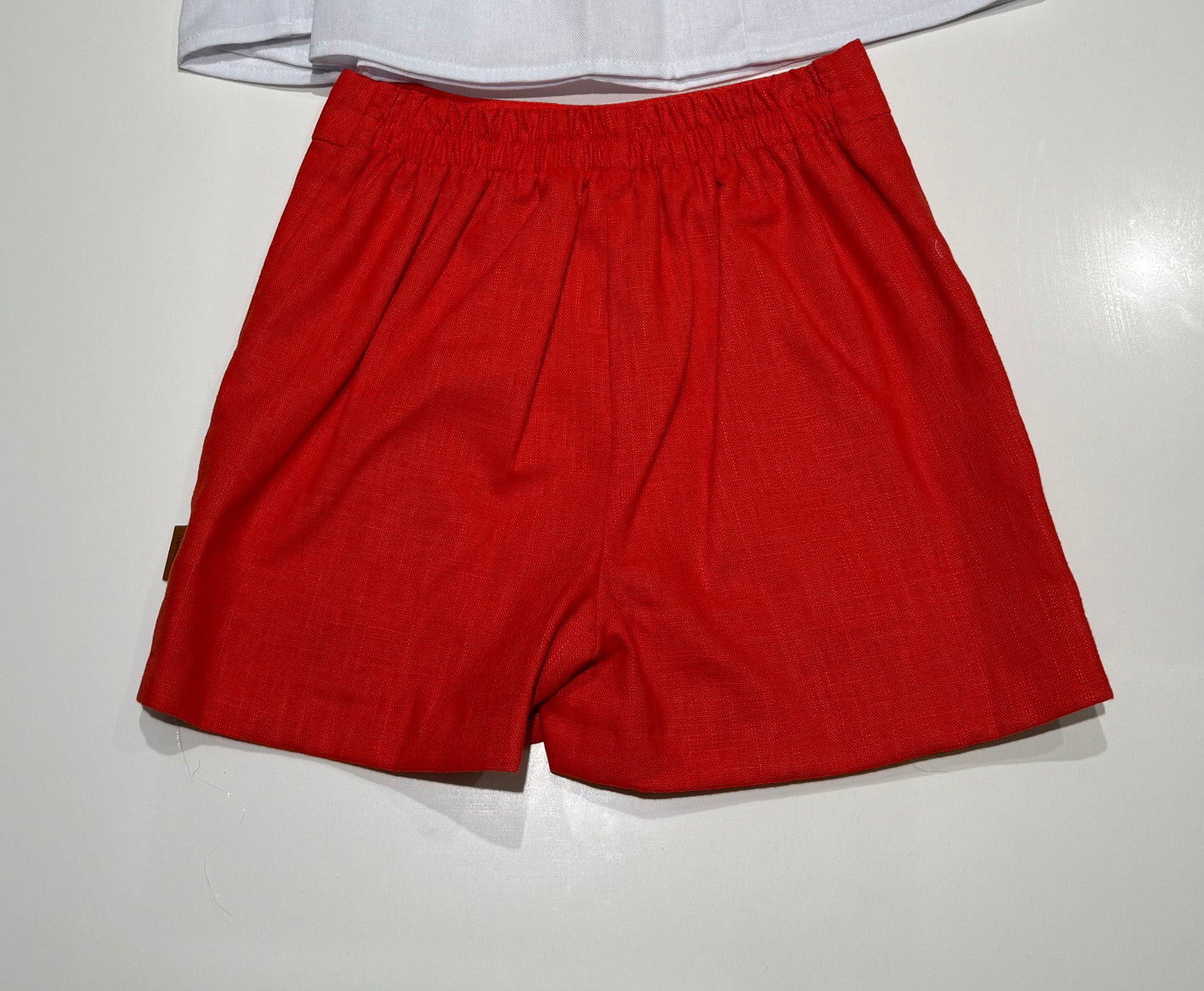 Caterina Orange Skort Set