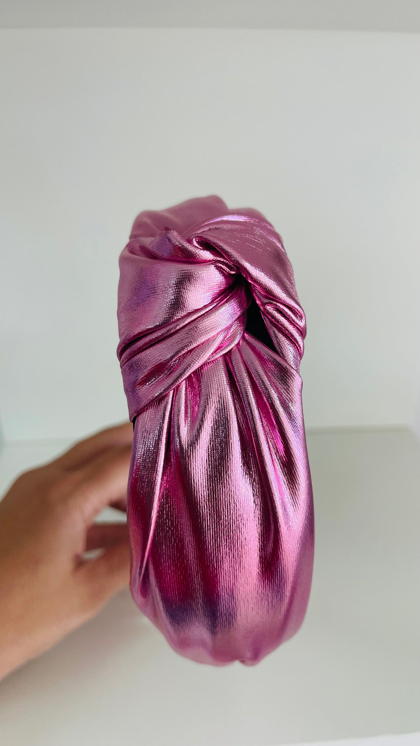 Metallic Pink Headband