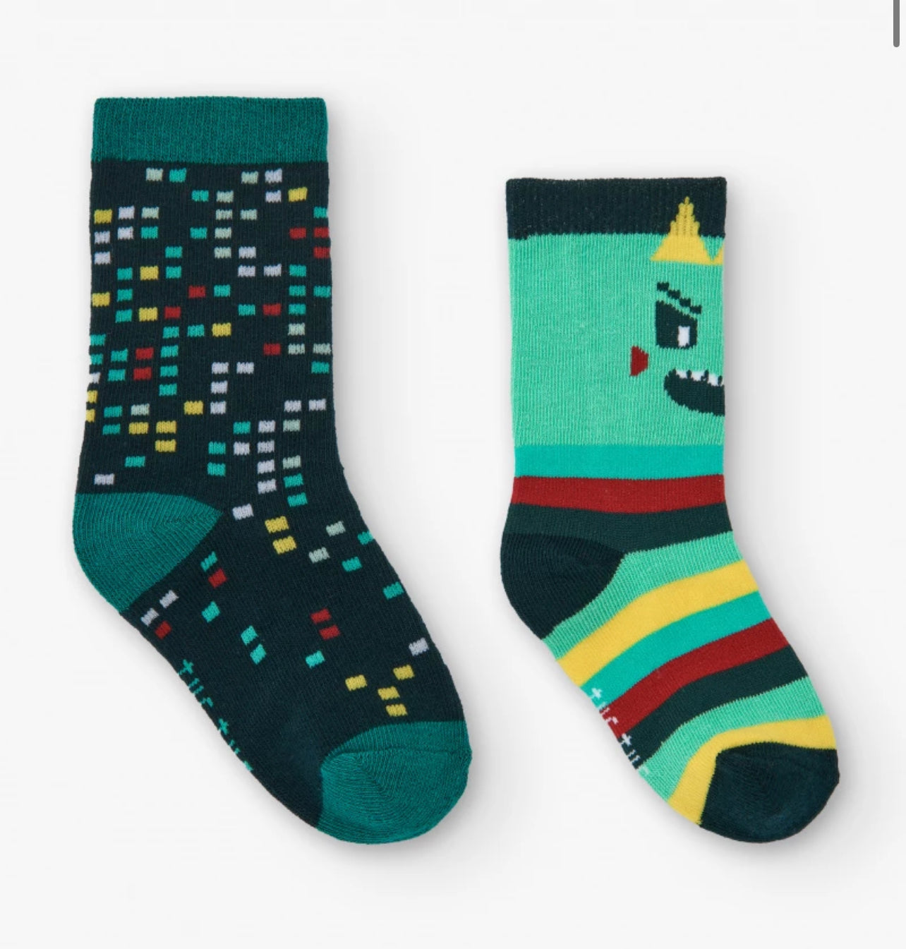 Cyber Dino Socks