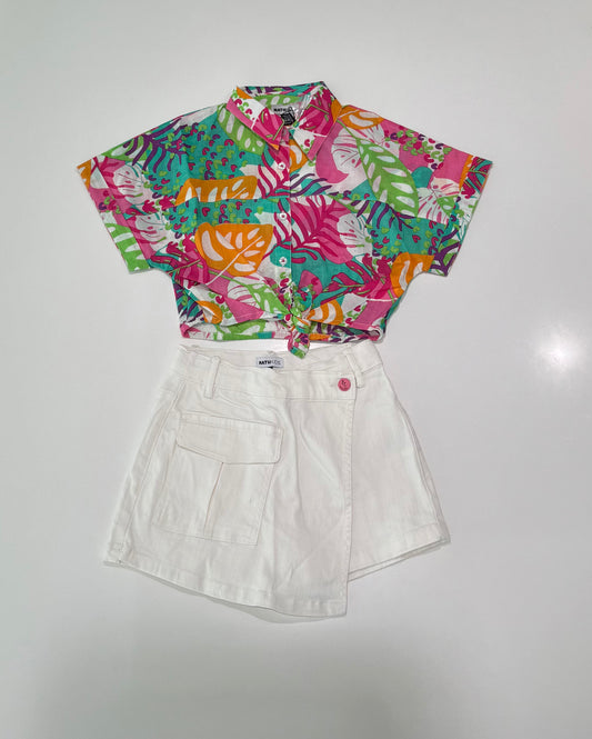 Tropical Vibes Skort Set