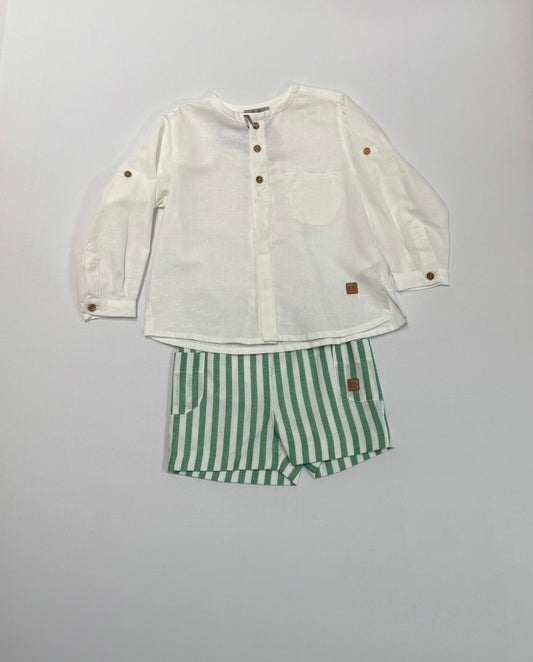 Esmerald Boy Short Set