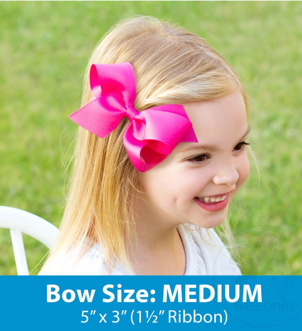 Medium School Hair Bow