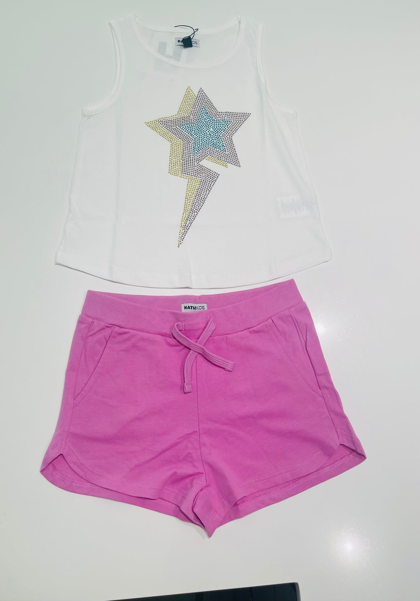 Summer Stars Vibes Shorts Set