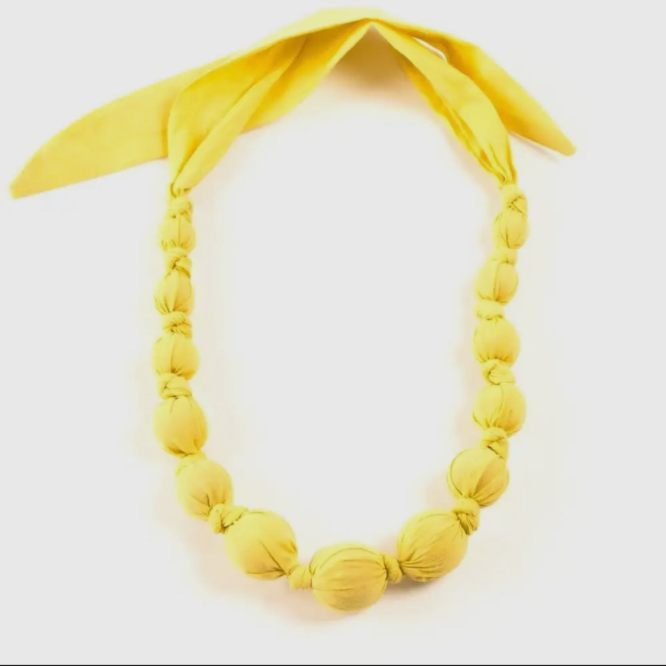 Loveable Fabric Beaded Necklaces