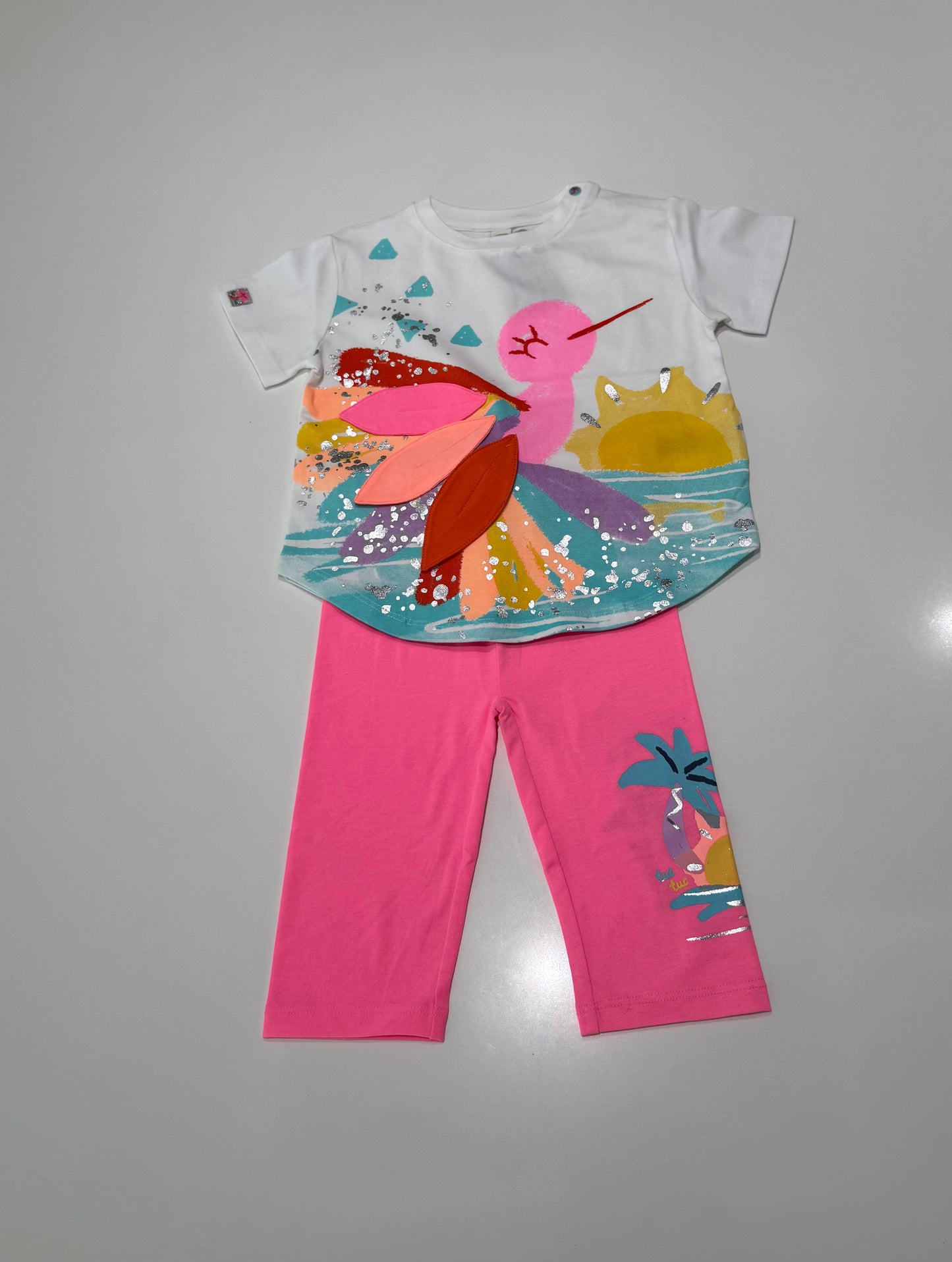 Sunrise is a Lemon Bikers Legging Set
