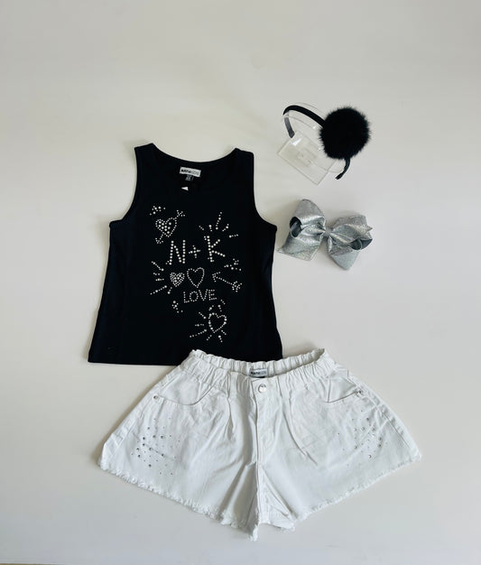 Ultimate City Girl Chic Shorts Set