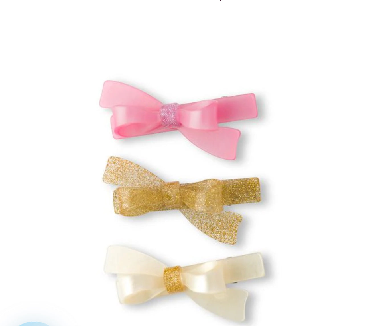 Bows Hair Clips Set