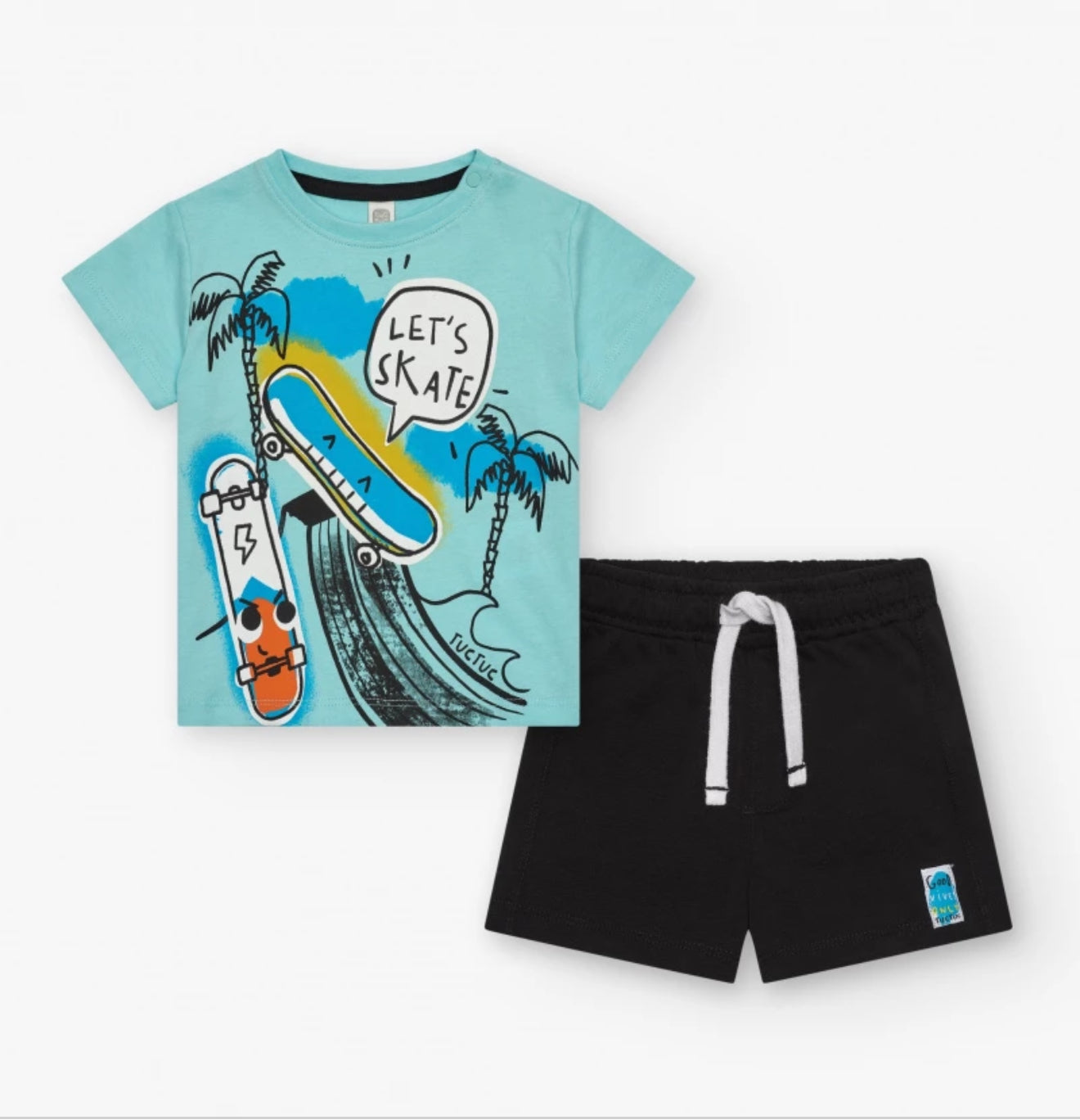 Let’s Skate Shorts Set