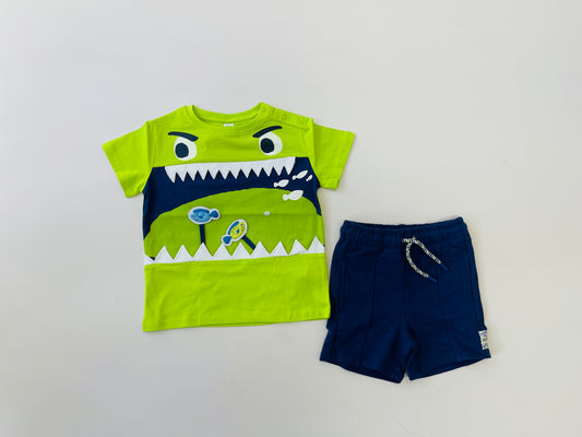 Ocean Wonders Shorts Set