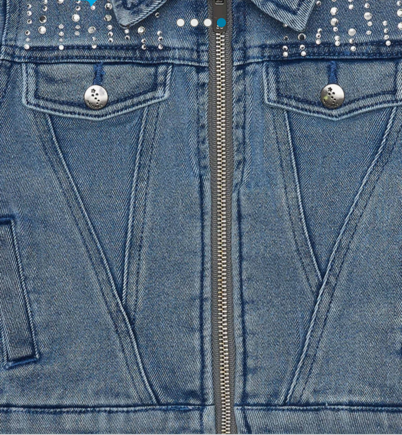 Denim Jacket Strawberry Sorbet
